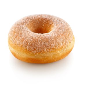 donut s sladkorjem