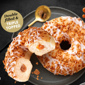 Donut speculoos-karamela